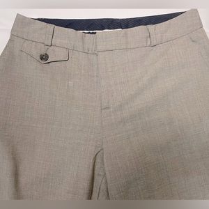 Like New! Banana Republic Women’s Harrison Grey Wool Pocket Wide Leg Trousers